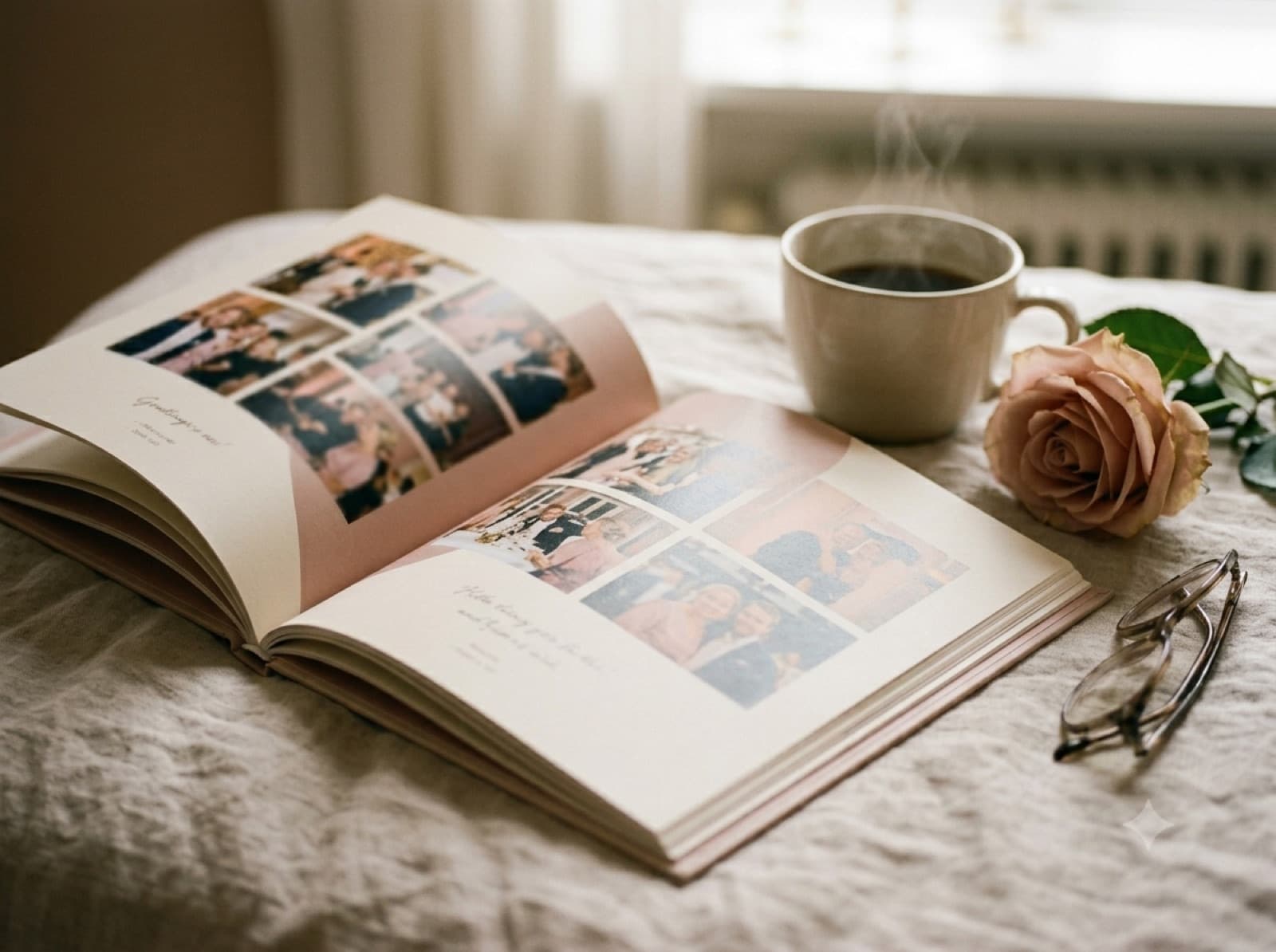 The memory book, next morning